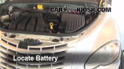 pt cruiser battery light comes on